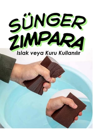 80 Kum Sünger Zımpara - Ahşap, Metal ve Çelik Uyumlu Islak Kuru El Zımparası Takoz Sünger