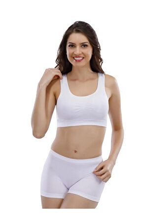 1 Adet Pedli Geniş Askılı Sütyen Büstiyer