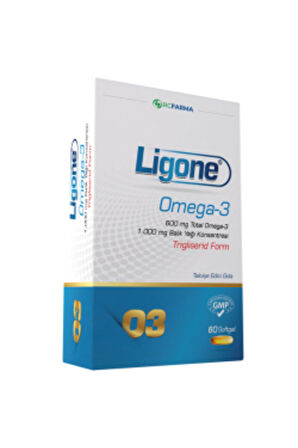 STD Ligone Omega 3 60 Kapsül Balık Yağı Takviyesi ( TEKLİDİR )