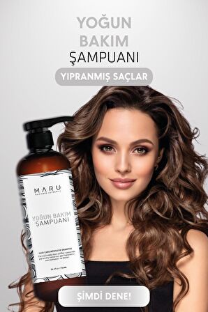 Maru Intensive Repair Yıpranmış Saçlar Için Yoğun Bakım Şampuanı 750 ml
