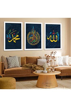 Kız Çocuğu Odası 100 X 50 Cm Saatli Kanvas Tablo