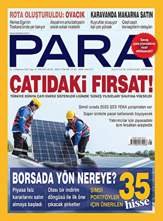 PARA 1 YIL ABONELİK ( YILDA 48 SAYI )