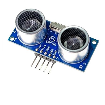 HY-SRF05 2-450 cm Ultrasonik Mesafe Sensörü - 5 Pin