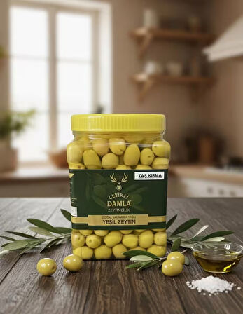 MİLAS KIRMA 1 KG YEŞİL ZEYTİN