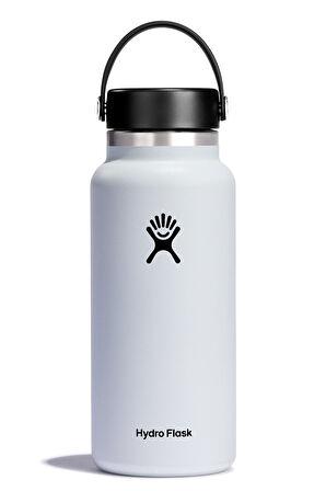 HYDRO FLASK HF-W32BTS110 946ML 32OZ GENIS FLEX KAPAK SISE BEYAZ