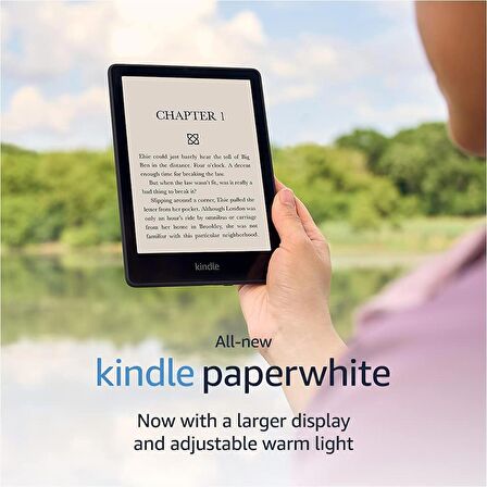 Amazon Kindle 6.8'' Paperwhite 5 E Kitap Okuyucu 8 GB Reklamlı Siyah