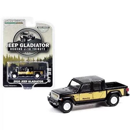 GREENLİGHT Greenlight 2020 Jeep Gladiator - Honcho J-10 Tribute 1:64