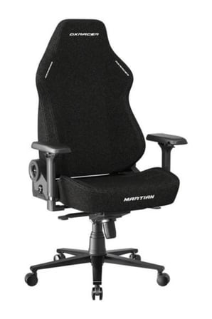 Dxracer MARTIAN Serisi Kumaş Oyun Koltuğu, 4D Kolçaklar, 4D Entegre Bel Desteği, 90° ~ 135° Sırt Yat