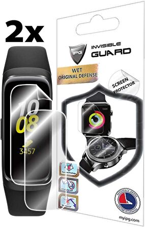 IPG Samsung Galaxy Fit 2019 Akıllı Fitness Bilekliği Ekran Koruyucu (2 Adet)