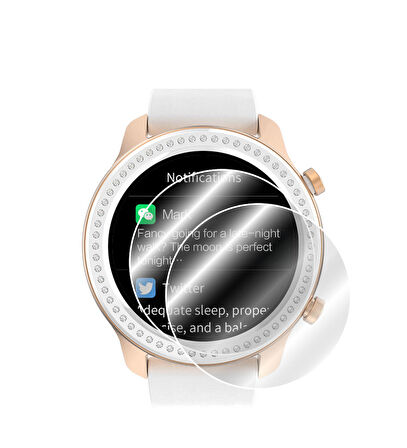 IPG Xiaomi Huami Amazfit GTR (42mm) Watch Ekran Koruyucu (2 Adet)