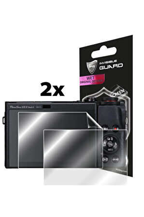 Canon Powershot G5 X Mark Iı Dijital Kamera Hydrogel Ekran Koruyucu (2 ADET)
