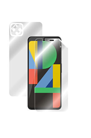 Google Pixel 4 Xl Görünmez Hydrogel Tam Kaplama (EKRAN VE ARKA KORUMA)
