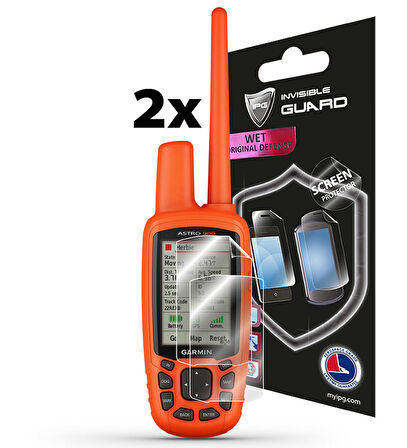 IPG Garmin Alpha 50 / Astro 320-430 - 900 Köpek Bulucu için Ekran Koruyucu (2 Adet)