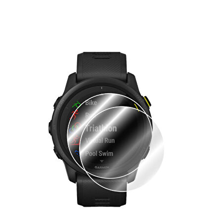 IPG Garmin Fore runner 745 için Ekran Koruyucu (2 Adet)