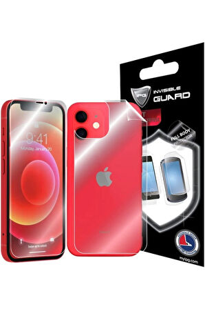 Apple Iphone 12 Mini Görünmez Hydrogel Tam Kaplama (EKRAN VE ARKA KORUMA)