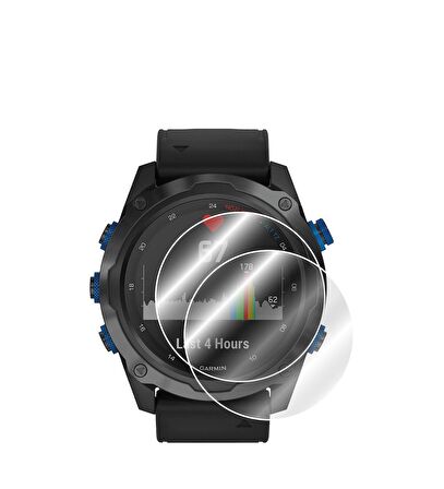 IPG Garmin Descent MK2 - MK2i için Ekran Koruyucu (2 Adet)