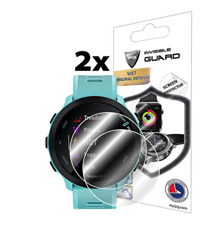 IPG Garmin Forerunner 55 Ekran Koruyucu (2 Adet)