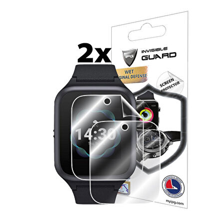 IPG Alcatel TCL Movetime MT40SX Smart Kidswatch Ekran Koruyucu (2 Adet)