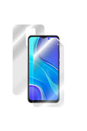 Xiaomi Redmi 9 Hydrogel Tam Kaplama (EKRAN VE ARKA KORUMA)
