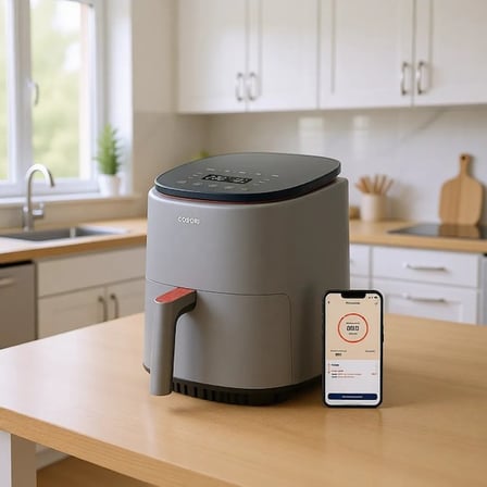 Cosori Lite 3.8 lt Yağsız Fritöz TEŞHİR AMBALAJ HASARLI