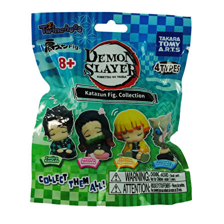Twinchees Demon Slayer Sürpriz Figürleri Uyuyan Minikler TTW80492