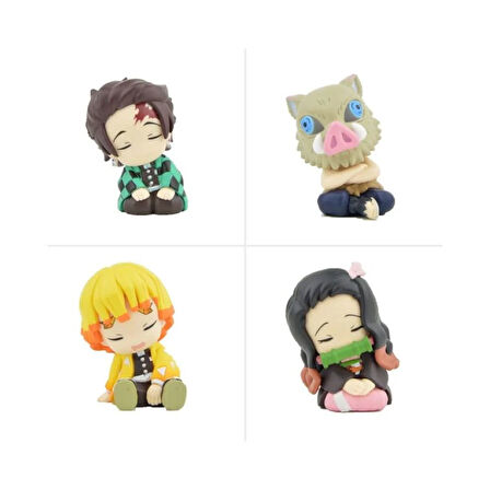 Twinchees Demon Slayer Sürpriz Figürleri Uyuyan Minikler TTW80492