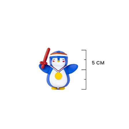 Pudgy Penguen Koleksiyon Figürleri 5cm -1 Adet