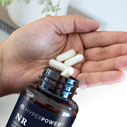 Hyperpower Nicotinamide Riboside (NR) 300 Mg 60 Kapsül NAD Öncüsü (Made in USA)