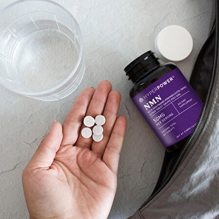 Hyperpower Nicotinamide Mononucleotide (NMN) 50 Mg 60 Tablet NAD Öncüsü (Made in USA)