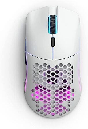 Glorious Model O- Minus Kablosuz Mat Beyaz Orta/Küçük El RGB Oyuncu Mouse GLO-MS-OMW-MW