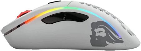 Glorious Model D- Minus Kablosuz Mat Beyaz Orta/Küçük El RGB Oyuncu Mouse GLO-MS-DMW-MW