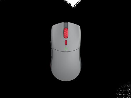 Glorious Forge Series ONE PRO Kablosuz Mouse Gri/Kırmızı