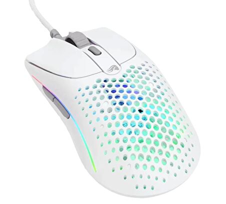 Glorious Model O 2 GLO-MS-OV2-MW 26.000 DPI 6 Tuş RGB Beyaz Kablolu Gaming (Oyuncu) Mouse