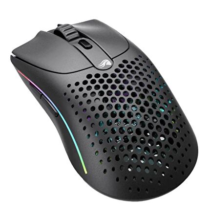 Glorious Model O 2 Wireless GLO-MS-OWV2-MB 26.000 DPI 6 Tuş RGB Siyah Kablosuz Gaming (Oyuncu) Mouse