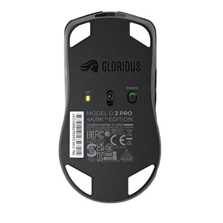 Glorious Model O 2 Pro GLO-MS-POWV2-4K8KB 26000 DPI 6 Tuş 4K/8K Optik Siyah Kablosuz Gaming (Oyuncu) Mouse