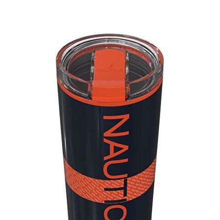 Nautica NTM02 Sport Termos Paslanmaz Çelik 500 ml Navy Turuncu