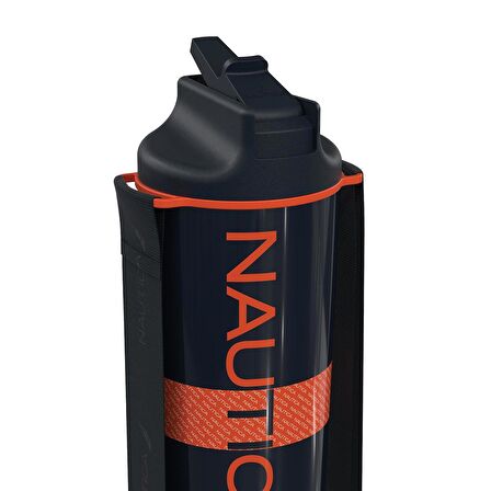 Nautica NTM02 Sport Termos Paslanmaz Çelik 500 ml Navy Turuncu