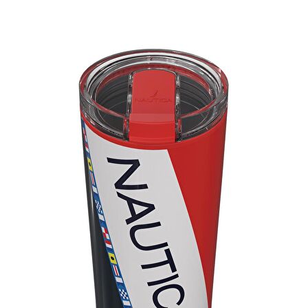 Nautica NTM02 Sport Termos Paslanmaz Çelik 500 ml Navy Flags