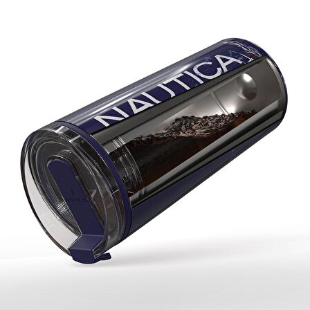 Nautica NTM02 Sport Termos Paslanmaz Çelik 500 ml Navy Sail