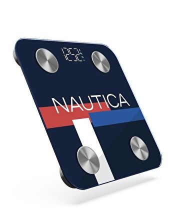 Nautica Sport Collection Body Tracker Akıllı Tartı Logo Mavi