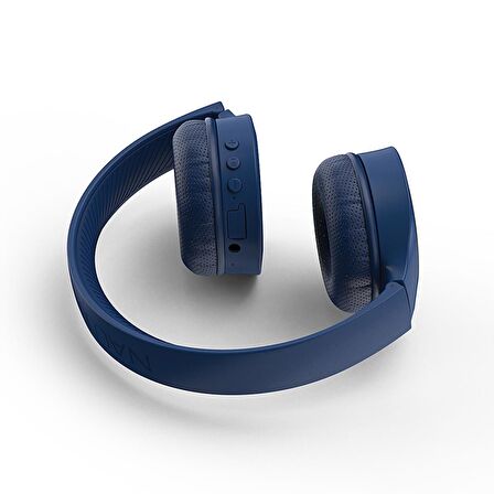 Nautica H120 Stereo Kablosuz Bluetooth Mikrofonlu Kulaküstü Kulaklık Navy