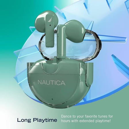 Nautica T320 TWS Yeşil Kulak İçi Bluetooth Kulaklık - Outlet