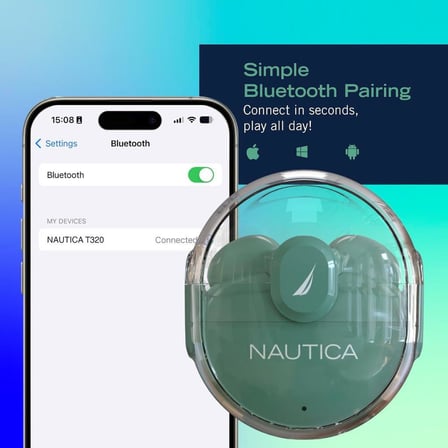 Nautica T320 TWS Yeşil Kulak İçi Bluetooth Kulaklık - Outlet