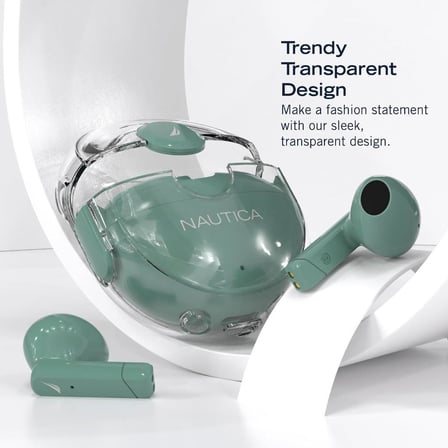 Nautica T320 TWS Yeşil Kulak İçi Bluetooth Kulaklık - Teşhir