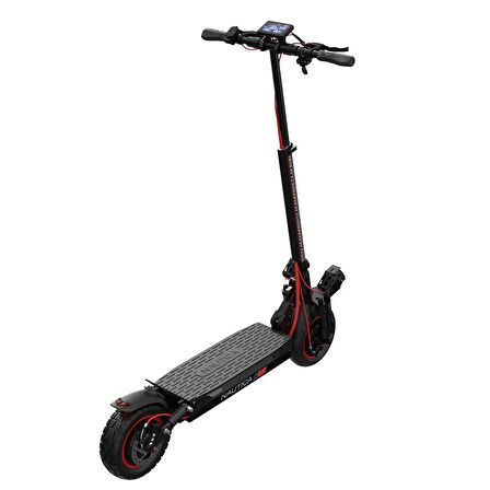 Nautica Drive A1200x Katlanabilir Elektrikli Amortisörlü 1200W Scooter Siyah