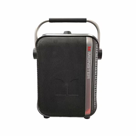 Monster Traveler 1 Mikrofonlu Yüksek Güçlü Bluetooth Hoparlör 80W