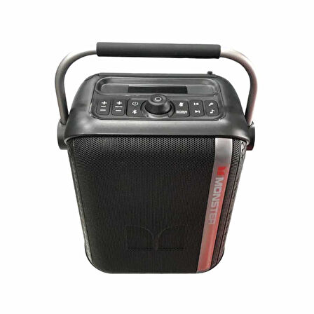Monster Traveler 1 Mikrofonlu Yüksek Güçlü Bluetooth Hoparlör 200W