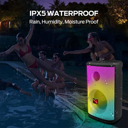 Monster Sparkle Bluetooth Tasinabilir Kablosuz Hoparlörler 80W