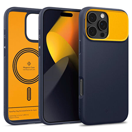 Spigen Caseology iPhone 16 Pro Max Kılıf Nano Pop Mag MagSafe Özellikli Kickstand