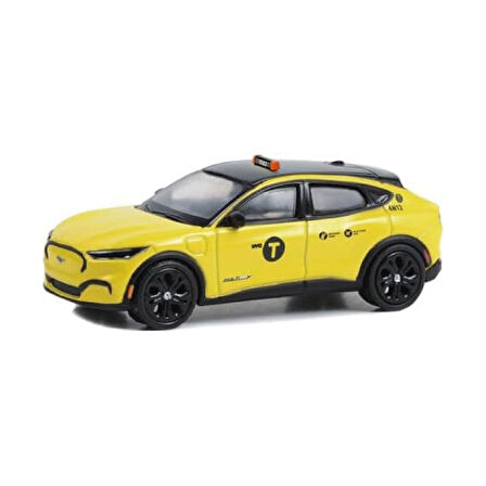 GreenLight 1/64 Ölçek Koleksiyonluk Model Araç 30430 NYC Taxi / 2022 Ford Mustang Mach-E